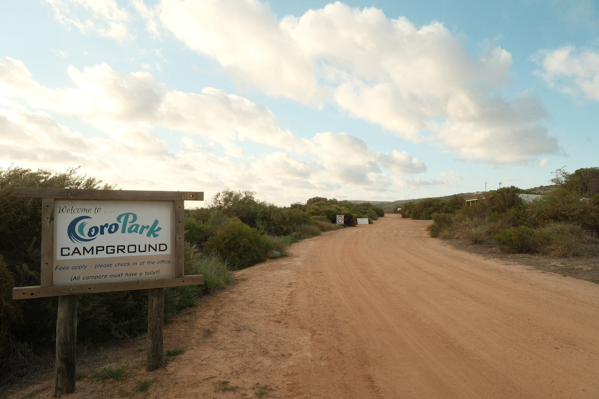 Entrance to Coro Park